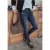 Street One Studio Dames Jeans met destroyed details in Blauw