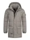 Alessandro Salvarini Heren Winterjas AS-458 – Klassieke Parka Met Fleecevoering & Afneembare Capuchon
