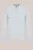 WE Fashion – Heren regular fit polo met rits – Regular fit – Grijsblauw – Katoen –