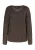 usha Gebreide trui Dames donkerbruin