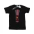 Disney Heren Cars Bliksem McQueen Strepen T-Shirt (Zwart)