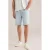 WE Fashion Blue Ridge denim regular short blauw