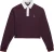 SUPERDRY Rugby Athletic Essential Gestreept Bordeaux Rood dames