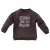 Z8 newborn sweater Riff donkerbruin