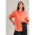 White Stuff Lydia Linen Shirt Bright Orange