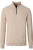 Casa Moda Casual Half-Zip Sweater beige, Effen