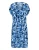 Kaffe Jurk ‘KAJenn’  blauw / pastelblauw / wit