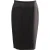 Max Mara midi-rok met kokerrok in zwarte wol