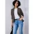 Street One Dames Basis blazer in Bruin