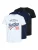 Jack & Jones Heren T-Shirt JJETHAN 3er PACK regular fit Veelkleurig XS Ronde Hals Volwassenen