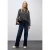 Street One Dames Leeuw chiffon tuniek in Zwart