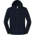 Fruit of the Loom Herren Iconic Premium Volledige Rits Hoodie (Diep Marineblauw)