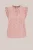 WE Fashion – Dames singlet van broderie anglaise – Regular fit – Oudroze – Katoen –