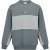Slazenger Heren Fleece Sweatshirt met ronde hals (Leisteen/Grijs)