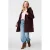 MS Mode Plus Size regenjas – donkerrood