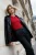TRENDYOLMİLLA Dames Rood Effen Lang Getailleerd Blouses