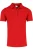 OLYMP Dames Poloshirt rood, Effen