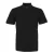 Asquith & Fox Menselijk organisch Klassiek Fit Poloshirt (Zwart)