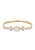 faina Armband  rose-goud / transparant