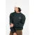 Prohibited sweater met backprint donkergroen