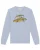 Watapparel Sweatshirt ‘Gnome Footprint’  lichtblauw / gemengde kleuren