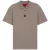 Hugo Mannen Deabono Logo Poloshirt (Medium Bruin)