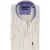 Beige gestreept korte mouw Giordano Regular Fit overhemd