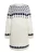 usha BLUE LABEL Gebreide jurk  blauw / lichtgrijs / wit