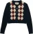 SUPERDRY Vest Argyle Navy dames