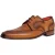 Jeffery West Croco L Leren Derby Schoenen, Bruin