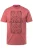 Men Plus Shirt  framboos / zwart