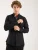 7Camicie Zakelijk overhemd ‘Donatello Iconic Poplin Stretch Man Shirt Red’  zwart