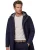 People of Shibuya winterjas donkerblauw Tedori polyester