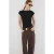 Mango top zwart