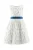 happy girls Jurk  blauw denim / wit