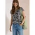Shirt met V-hals en print