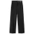 Mango pantalons met ceintuur zwart