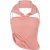 Off White Dames/Dames geribbelde slanke mouwloze haltertop (Perzik)