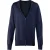 Premier Dames/Dames Katoen Acryl V Hals Vest (Marine)