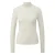 Dunne T-shirt van gemengde viscose met col voor vrouwen QS