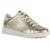 Geox D Jaysen B Leather Vrouwentrainers Lichtgoud/Optisch Wit