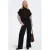 JDY wide leg jeans – black denim