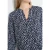 Cecil Dames Gedessineerde blouse in Blauw