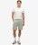 Tech Cargoshort met Logo Donkergrijs