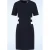 Topvintage exclusive ~ Terri A-lijn jurk in navy