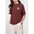 NIK&NIK T-shirt met backprint – donkerrood