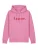 Watapparel Sweatshirt ‘Amore’  rosa / donkerrood