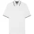 Ted Baker Ss House Check Jacquard Witte Poloshirt