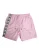 Dolce & Gabbana Roze Nylon Logo Zijstreep Strandkleding Mannen Badmode