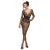 Damesjurk Goddiva Geometric Sequin Plunge Midi